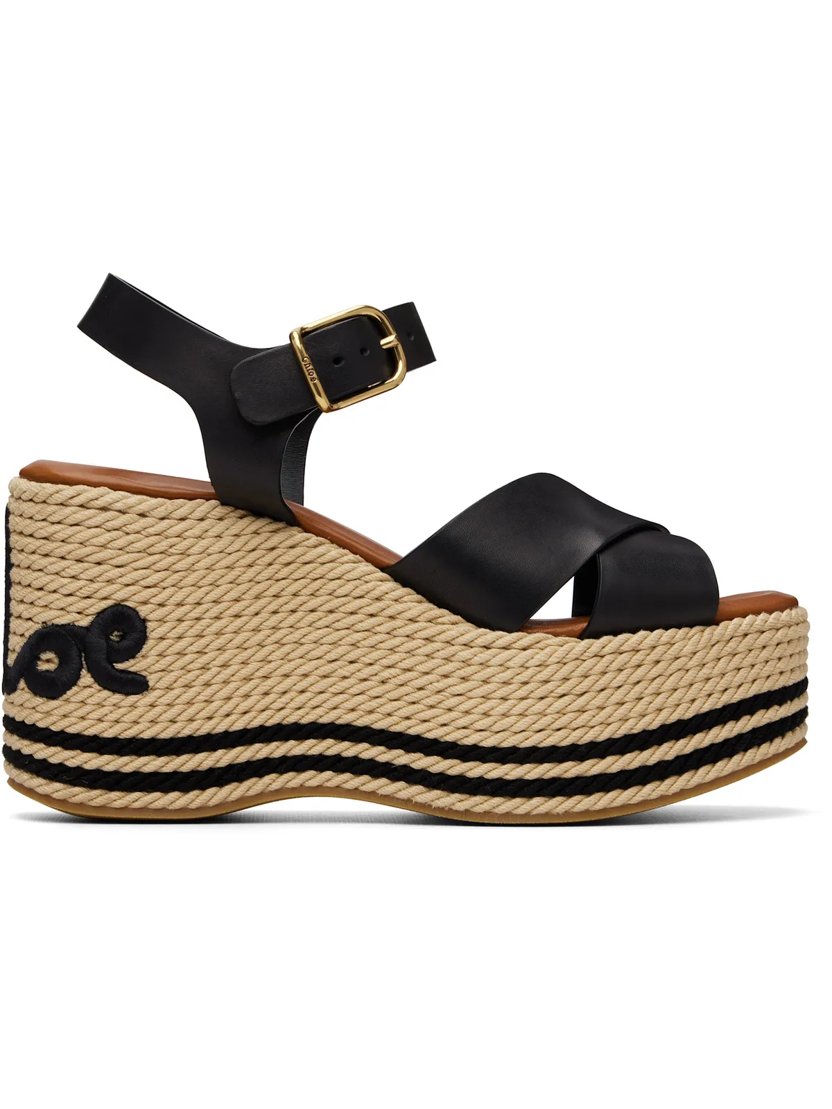 Chloe 'Chloé Sand' ウェッジサンダル - 画像1