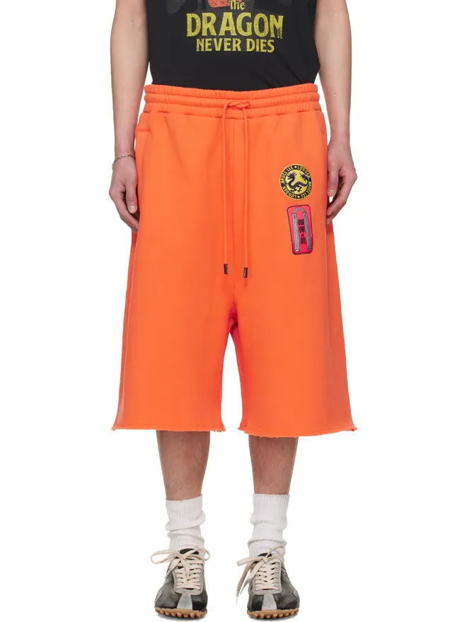 LU'U DAN LU'U DAN BRUCE LEE x LỰU ĐẠN オレンジ Zoku ショートパンツの商品画像