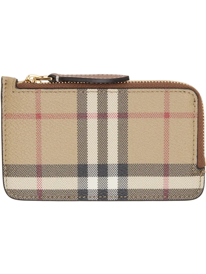 Burberry Burberry チェック ジップウォレットの商品画像