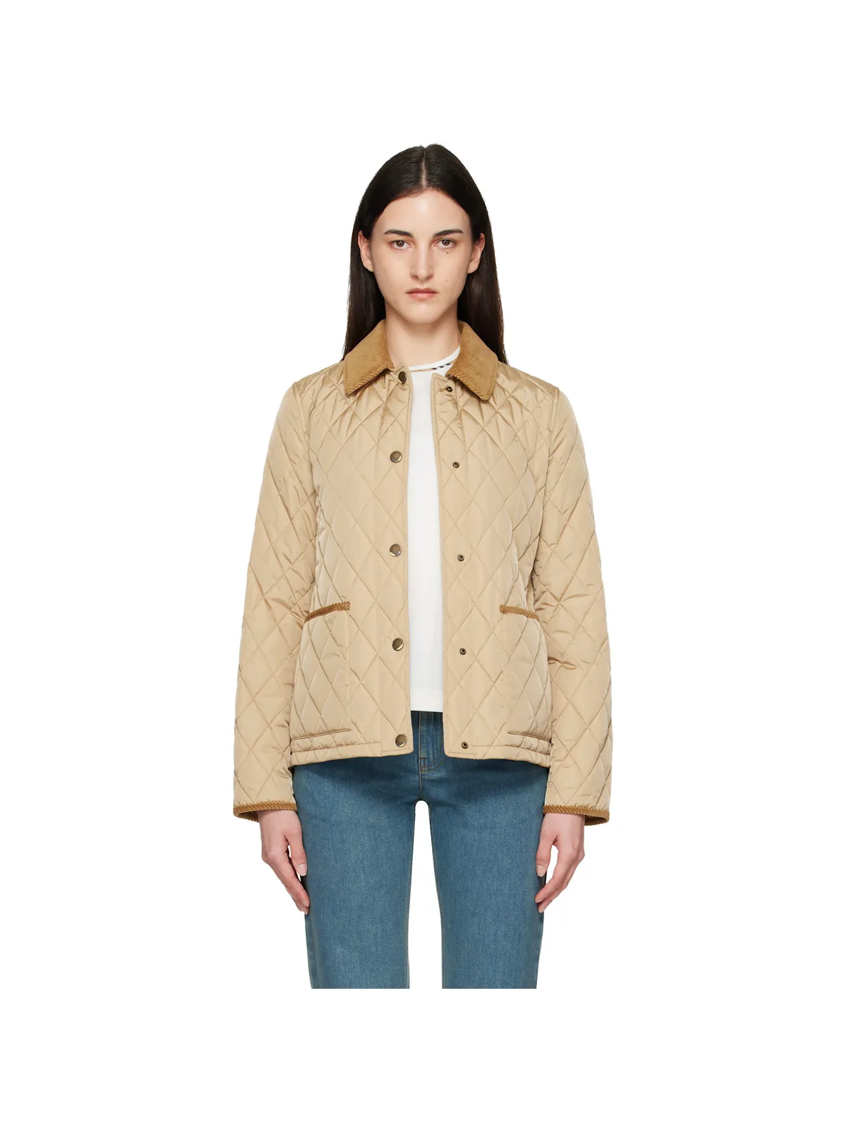 Burberry キルティング ナイロン ジャケット - 画像1