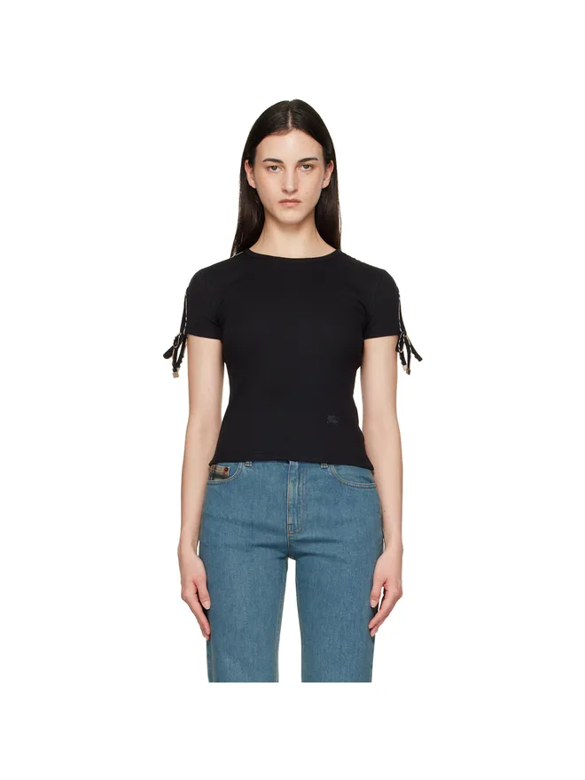 Burberry Burberry リブ Tシャツの商品画像