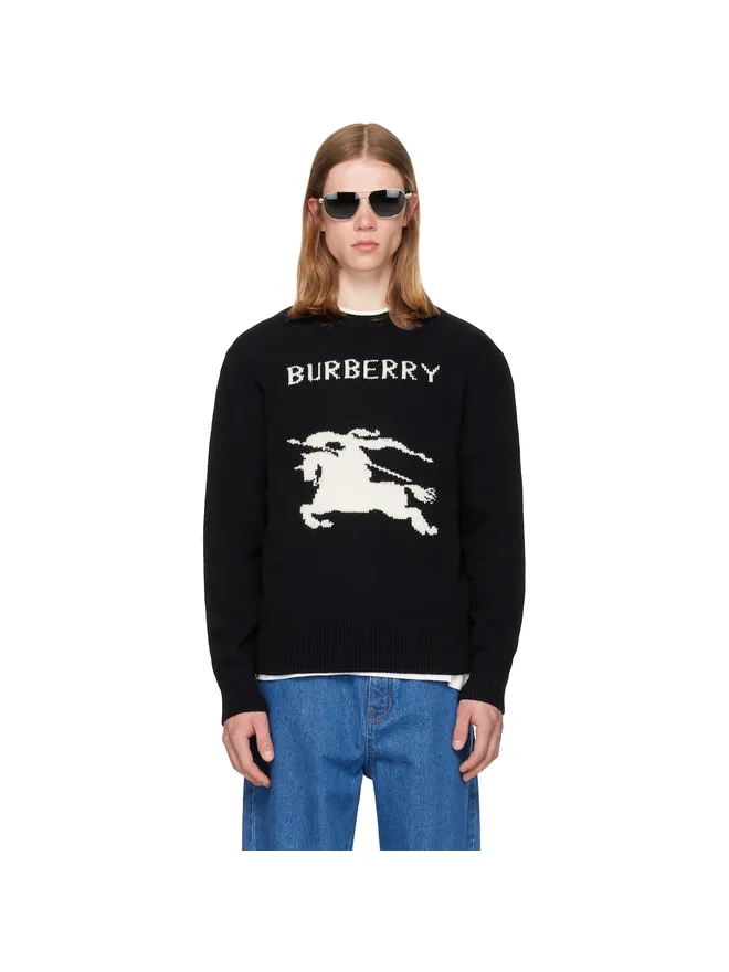 Burberry Burberry Knight ウール カシミヤ セーターの商品画像