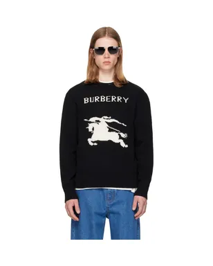 Burberry Knight ウール カシミヤ セーター - サムネイル1