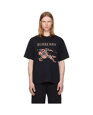 Burberry Cross Stitch Knight コットン Tシャツ - サムネイル1