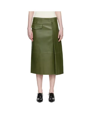 Marni Pocket Bonded Nappa Leather ミディアムスカート - サムネイル1