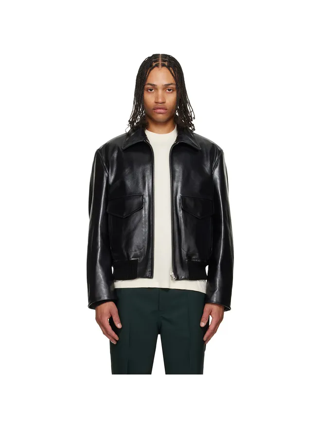 Marni Marni バフ レザージャケットの商品画像