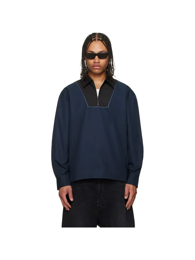 Marni Marni Poplin Zip Bib シャツの商品画像