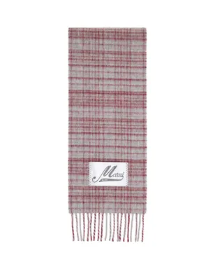 Marni Wool Check マフラー - サムネイル1