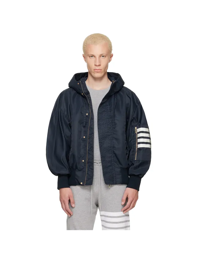 Thom Browne Thom Browne テクニカルツイル ブルゾンジャケットの商品画像