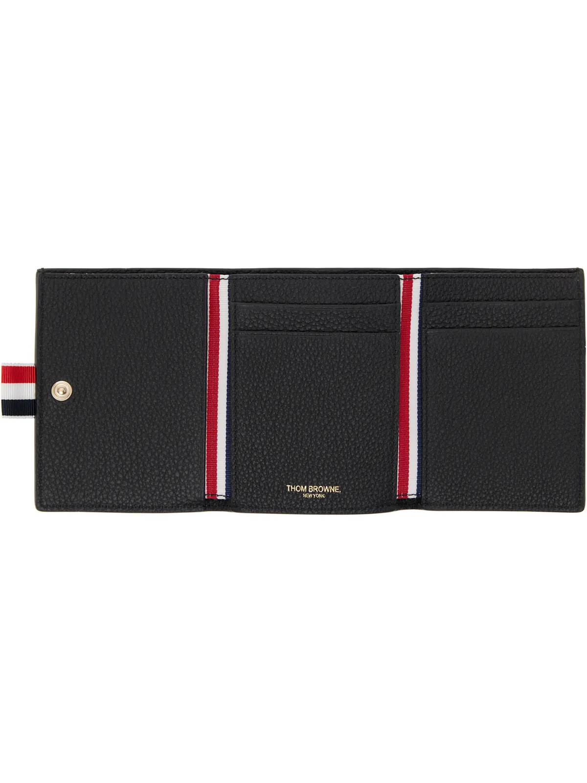 Thom Browne ソフト ペブルグレイン 三つ折り 札入れ - 画像3