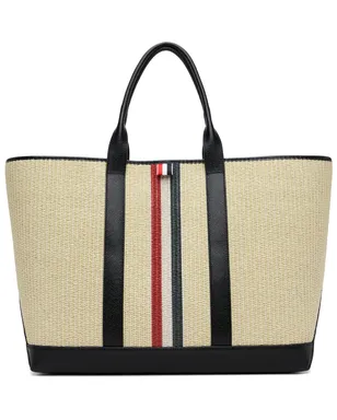 Thom Browne ミディアム Tool RWB Stripe トートバッグ - サムネイル1