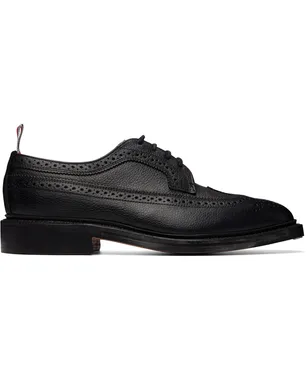 Thom Browne レザーソール ロングウィング ブローグ - サムネイル1