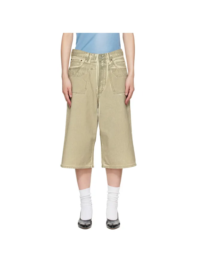 Acne Studios Acne Studios オーバーダイ デニムショートパンツの商品画像