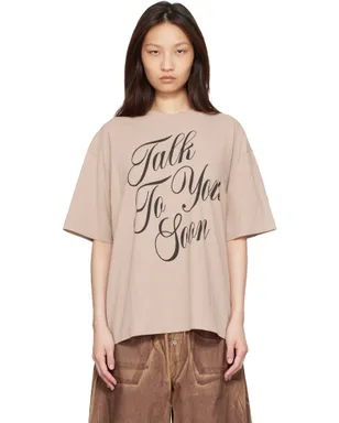 Acne Studios 'Talk To You Soon' Tシャツ - サムネイル1