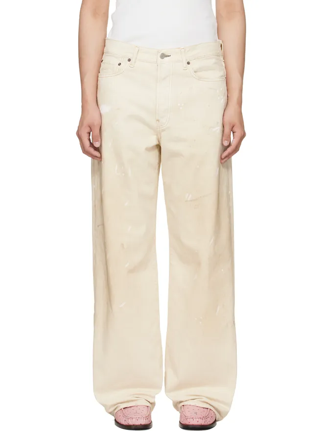 Acne Studios Acne Studios 1981 U Trafalgar レザー ジーンズの商品画像
