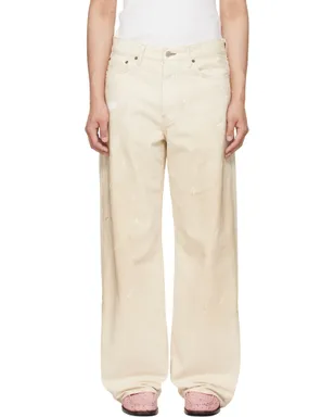 Acne Studios 1981 U Trafalgar レザー ジーンズ - サムネイル1