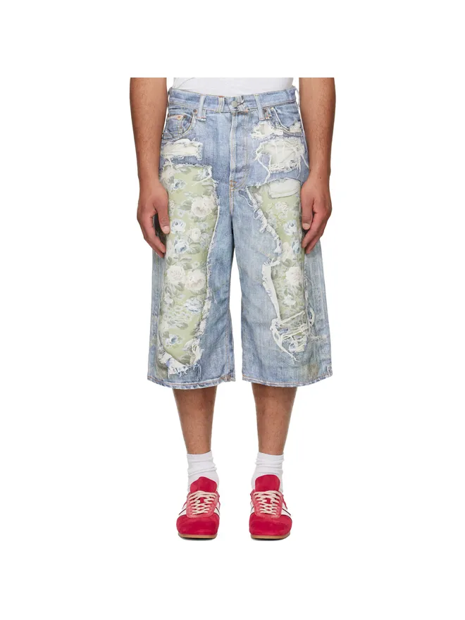 Acne Studios Acne Studios Trompe-l’Oeil デニムショートパンツの商品画像