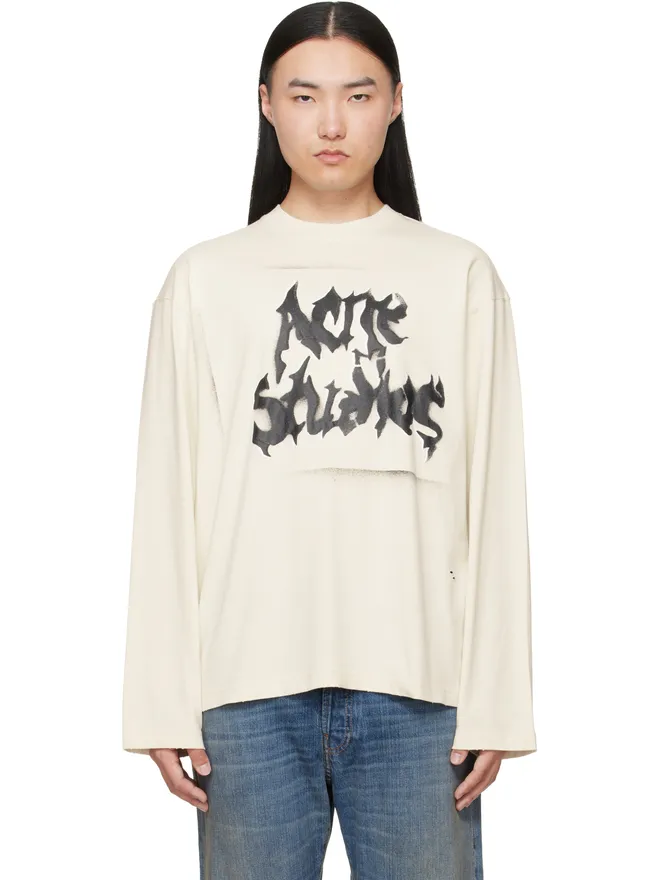 Acne Studios Acne Studios Gothic ロゴ Tシャツの商品画像
