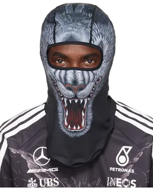 Y-3 Mercedes-AMG F1エディション Wolf バラクラバ - サムネイル1