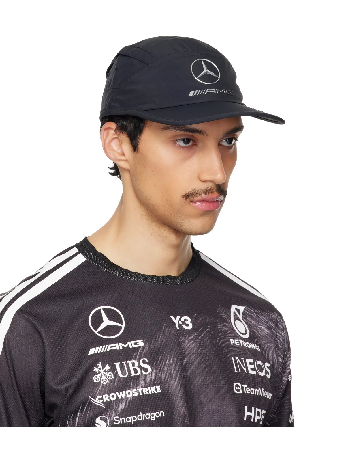 Y-3 Mercedes-AMG F1エディション ランニングキャップ - 画像2