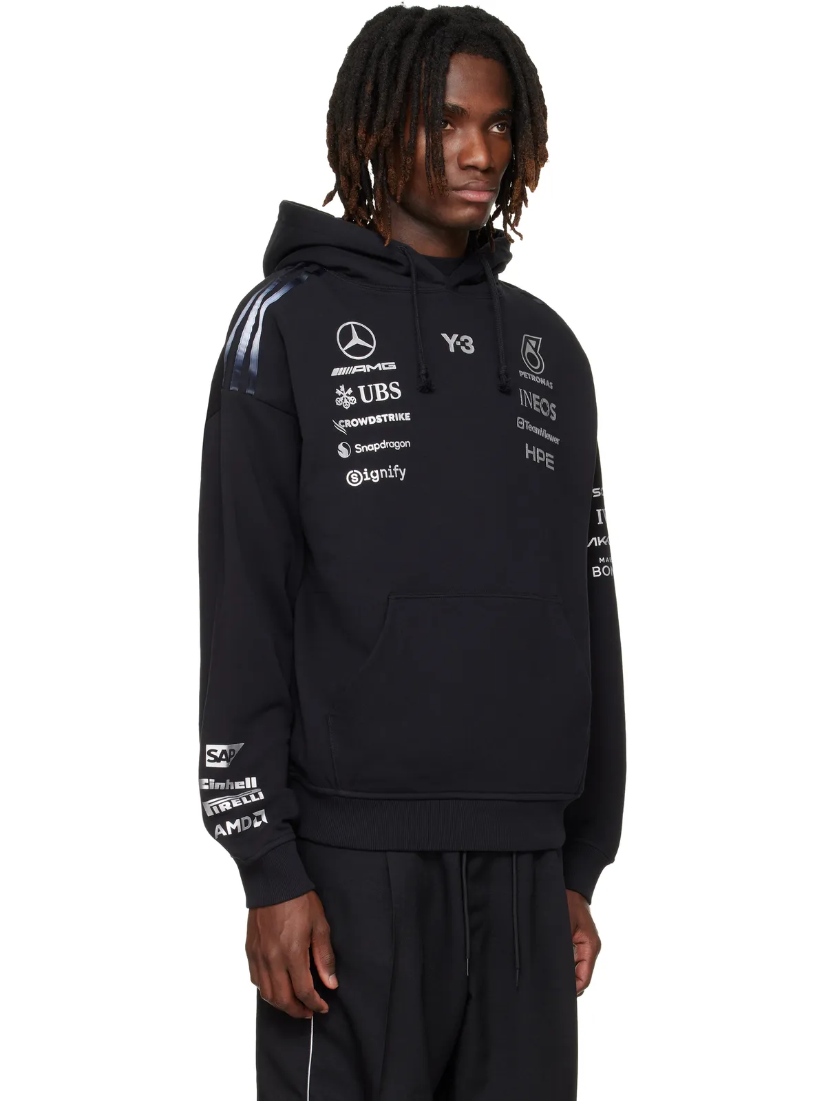 Y-3 Mercedes-AMG F1エディション Team フーディ - 画像2