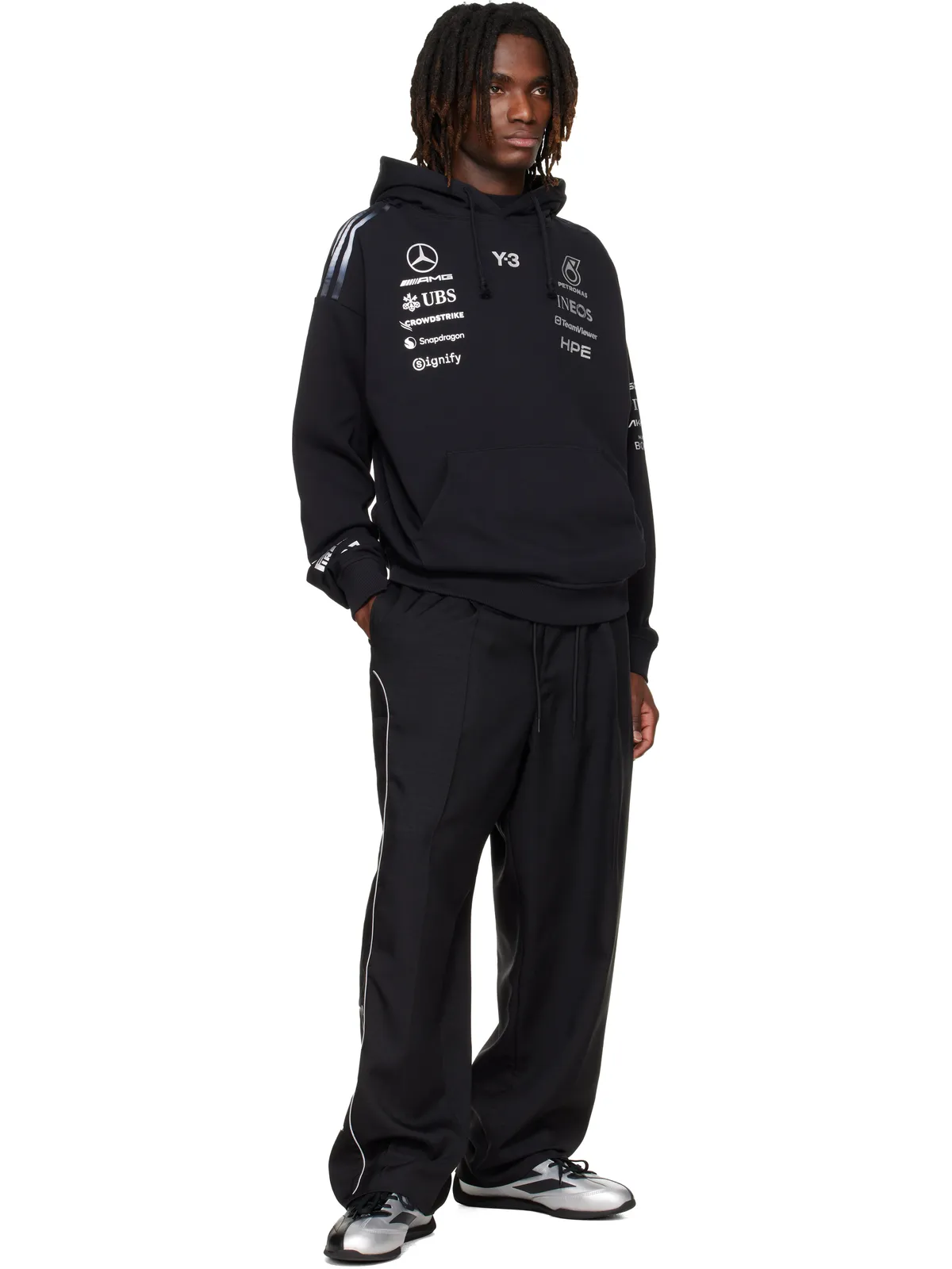 Y-3 Mercedes-AMG F1エディション Team フーディ - 画像4