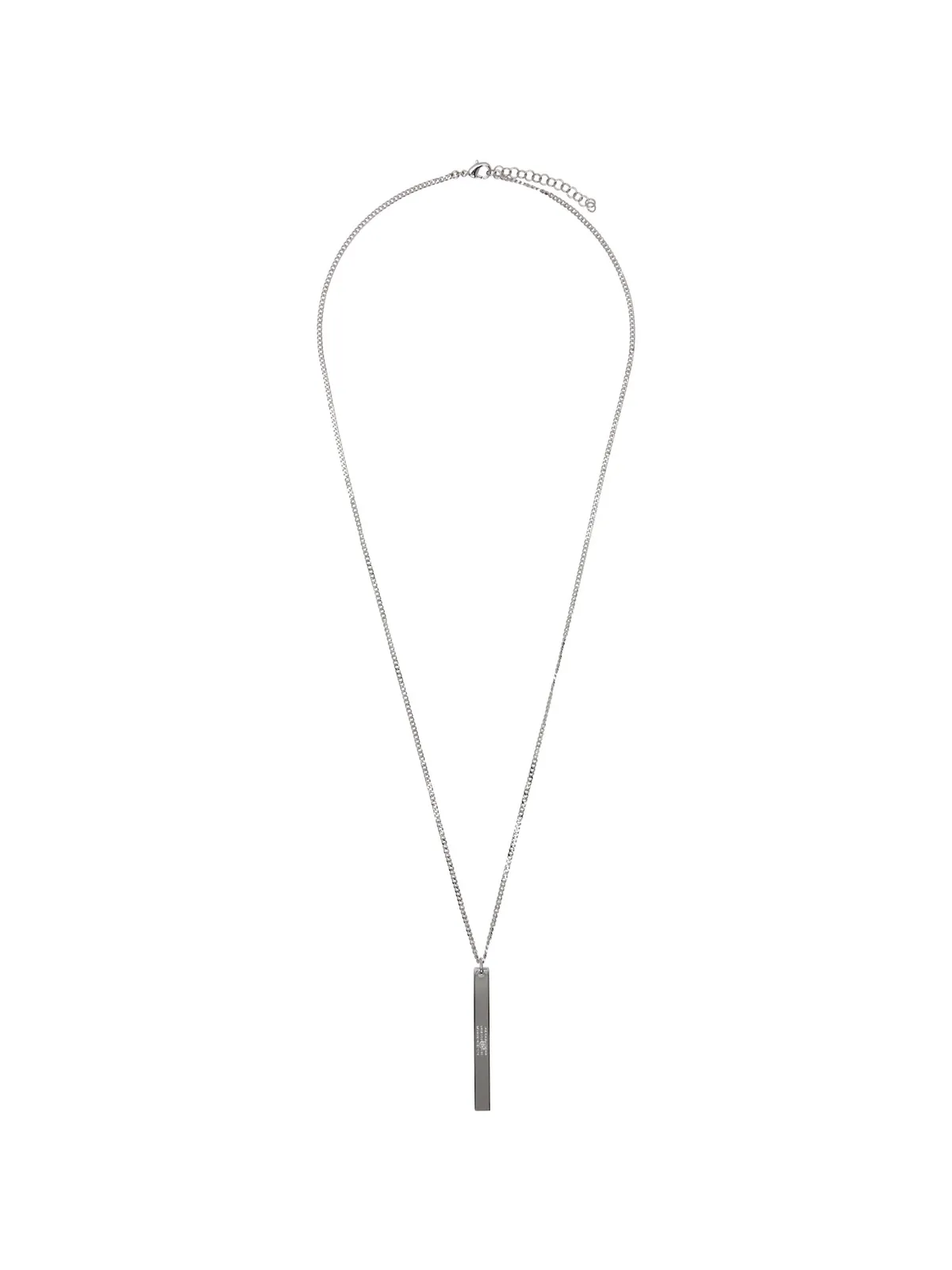 MM6 Maison Margiela Numeric Bar ネックレス - 画像1
