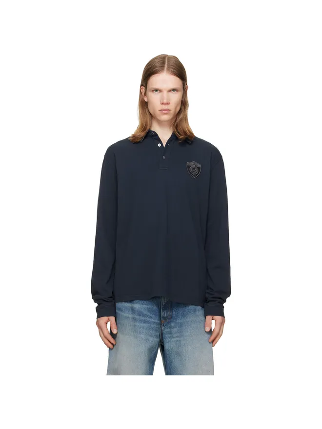 MM6 Maison Margiela MM6 Maison Margiela コットン ニットポロシャツの商品画像
