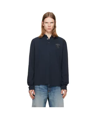 MM6 Maison Margiela コットン ニットポロシャツ - サムネイル1