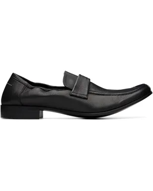 MM6 Maison Margiela Swing Toe レザー ローファー - サムネイル1