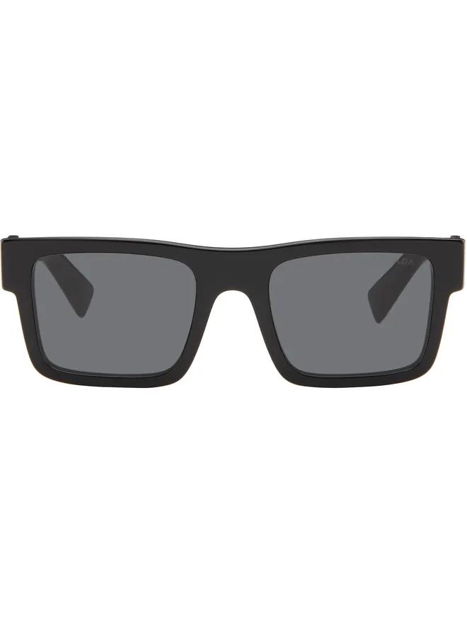 Prada Eyewear Prada Eyewear Shield アセテート スクエアサングラスの商品画像
