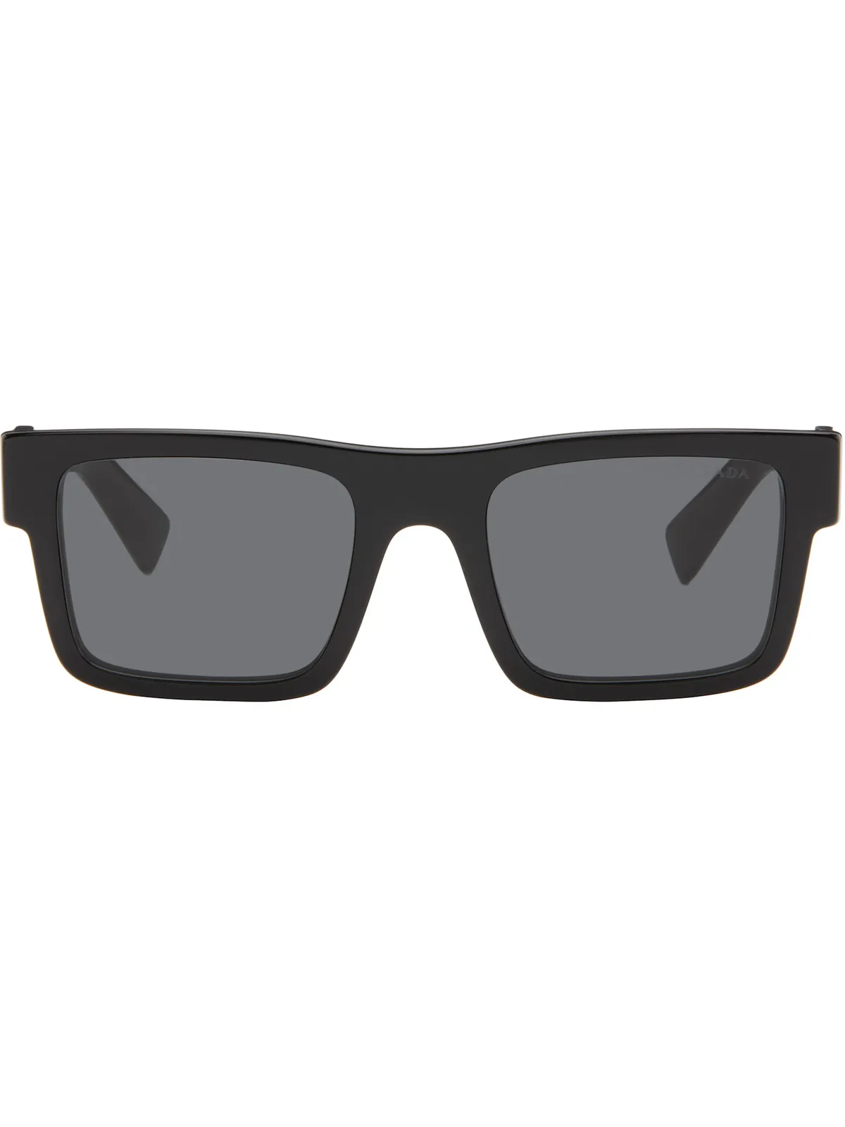 Prada Eyewear Shield アセテート スクエアサングラス - 画像1
