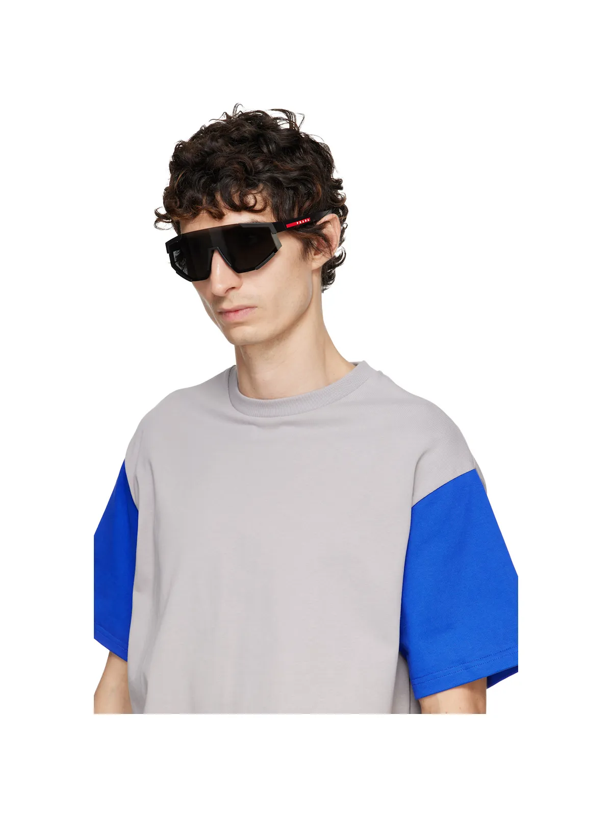 Prada Eyewear 'Prada' Linea Rossa Impavid サングラス - 画像4