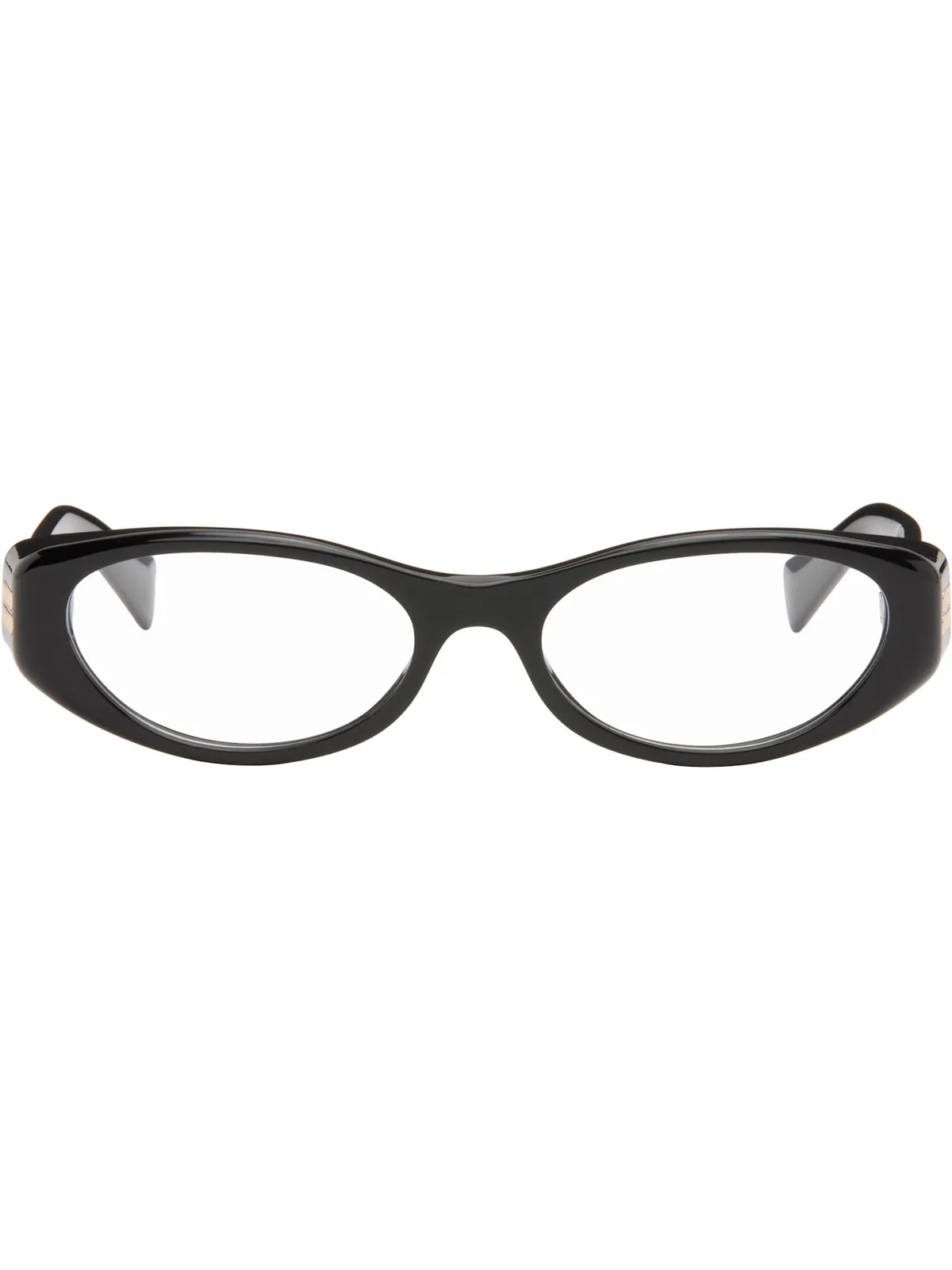 Miu Miu Eyewear オーバルメガネ - 画像1