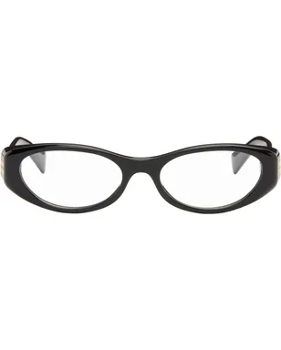 Miu Miu Eyewear オーバルメガネ - サムネイル1