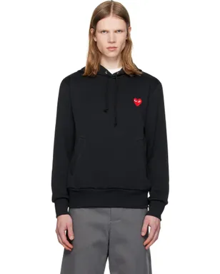 COMME des GARÇONS PLAY 'Red Emblem Heart' フーディ - サムネイル1