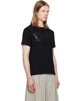 COMME des GARÇONS PLAY Logo Text Tシャツ - サムネイル2