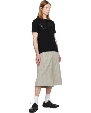 COMME des GARÇONS PLAY Logo Text Tシャツ - サムネイル4