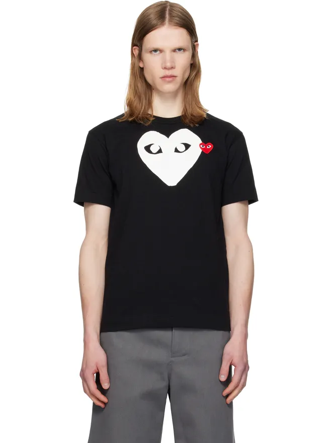 COMME des GARÇONS PLAY COMME des GARÇONS PLAY 'Red Emblem White Heart' Tシャツの商品画像