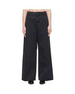 Jil Sander Casual ワイドレッグ タックパンツ - サムネイル1