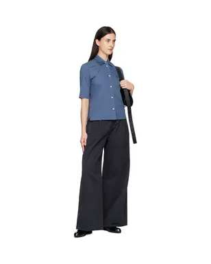 Jil Sander Back Darts スリムフィット 半袖 シャツ - サムネイル4