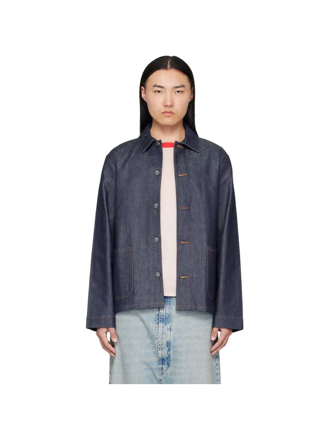 A.P.C. A.P.C. Kerlouan ロゴ デニムジャケットの商品画像