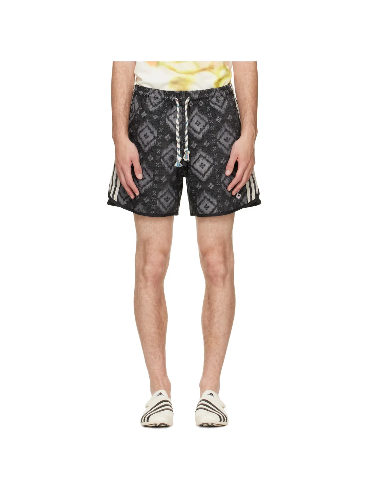 adidas Originals Edison Chenエディション CLOT Heritage Print ショートパンツ - 画像1