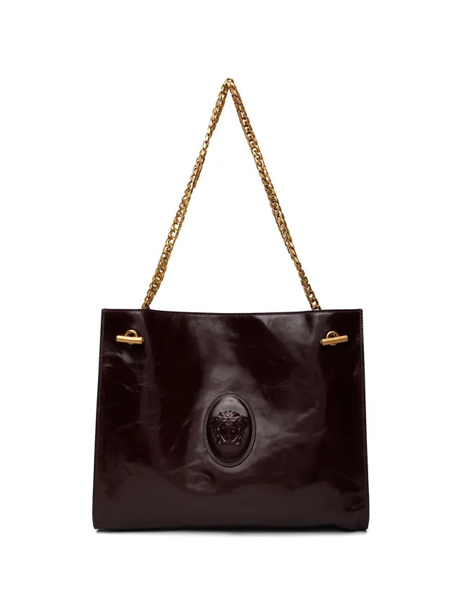 VERSACE VERSACE ミディアム カーフレザー バッグの商品画像