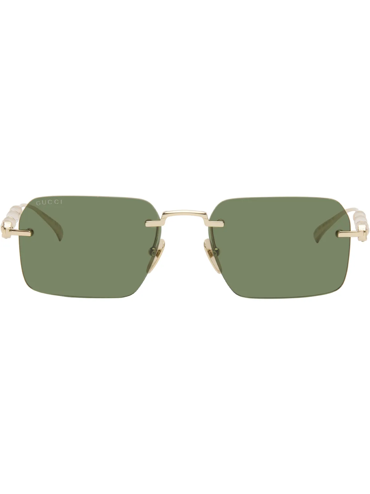 Gucci Bamboo Metal サングラス - 画像1