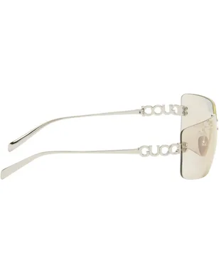 Gucci Frameless スクエアサングラス - サムネイル2
