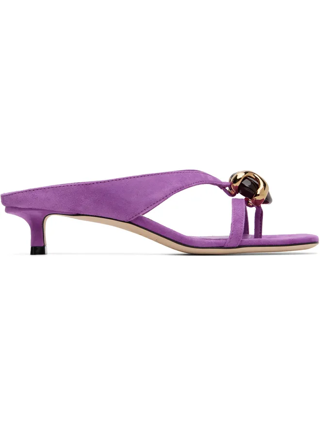 Jimmy Choo Jimmy Choo Emeri Stone 35 ヒールサンダルの商品画像