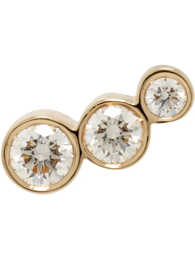 Sophie Bille Brahe Sophie Bille Brahe Croissant Trois シングルピアスの商品画像