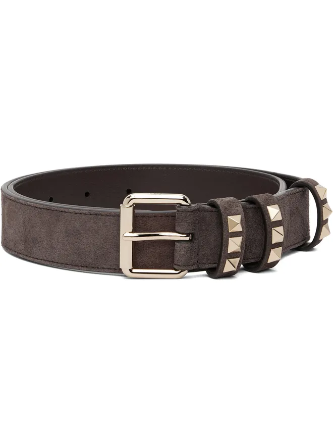 Valentino Garavani Valentino Garavani Rockstud Suede 30 ベルトの商品画像