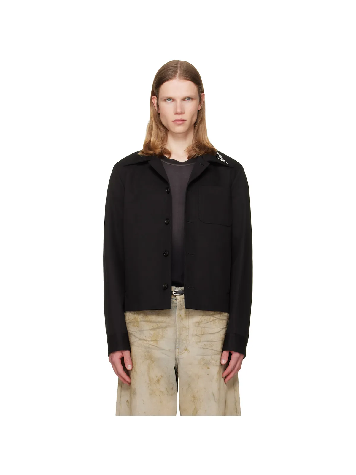 AMIRI Script Collar シャツジャケット - 画像1